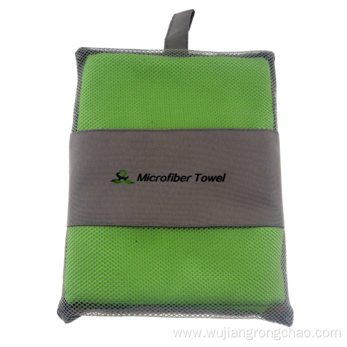 OEM eco-friendly microfiber towel for beach fabric